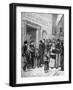 Outside the Soup Kitchen-LC Henley-Framed Art Print