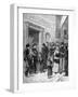 Outside the Soup Kitchen-LC Henley-Framed Art Print