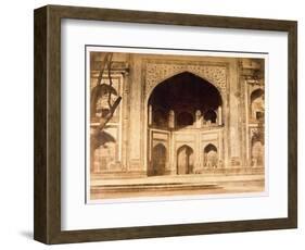 Outside the Taj Mahal, 1858-John Murray-Framed Giclee Print