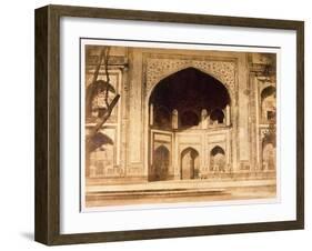 Outside the Taj Mahal, 1858-John Murray-Framed Giclee Print