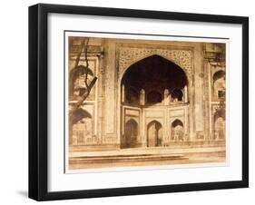 Outside the Taj Mahal, 1858-John Murray-Framed Giclee Print