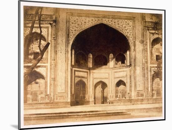 Outside the Taj Mahal, 1858-John Murray-Mounted Giclee Print