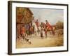 Outside the Three Crowns-Heywood Hardy-Framed Giclee Print