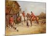 Outside the Three Crowns-Heywood Hardy-Mounted Giclee Print