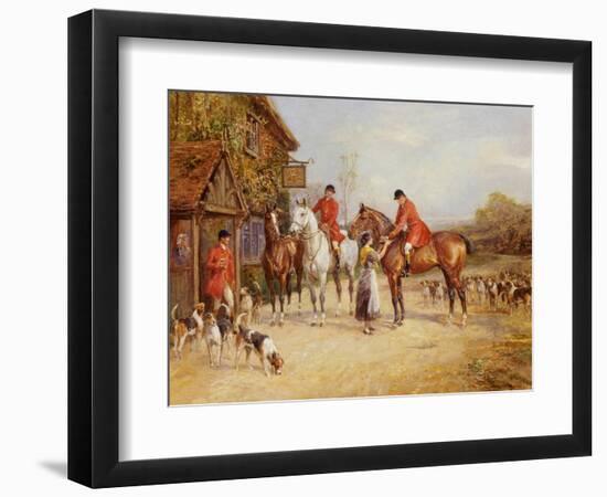 Outside the Three Crowns-Heywood Hardy-Framed Premium Giclee Print