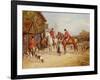 Outside the Three Crowns-Heywood Hardy-Framed Giclee Print