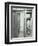 Outside Toilet, Belleville Road School, London, 1936-null-Framed Premium Photographic Print