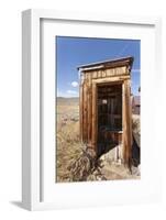 Outside Toilet, Bodie State Historic Park, Bridgeport, California, Usa-Jean Brooks-Framed Photographic Print