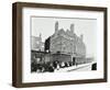 Outside Vere Street Board School, Westminster, London, 1904-null-Framed Photographic Print