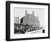 Outside Vere Street Board School, Westminster, London, 1904-null-Framed Photographic Print