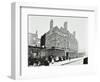 Outside Vere Street Board School, Westminster, London, 1904-null-Framed Photographic Print