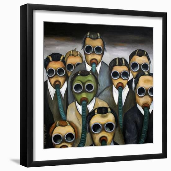 Outsider the Meeting-Leah Saulnier-Framed Giclee Print