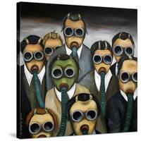 Outsider the Meeting-Leah Saulnier-Stretched Canvas