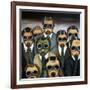 Outsider the Meeting-Leah Saulnier-Framed Giclee Print