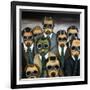 Outsider the Meeting-Leah Saulnier-Framed Giclee Print