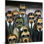 Outsider the Meeting-Leah Saulnier-Mounted Giclee Print