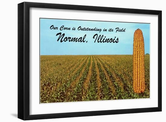 Outstanding Corn, Normal, Illinois-null-Framed Art Print