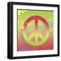 Outtasight Peace-Erin Clark-Framed Giclee Print