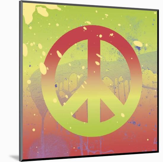 Outtasight Peace-Erin Clark-Mounted Art Print