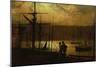 Outward Bound - a View of Whitby, 1887-John Atkinson Grimshaw-Mounted Giclee Print