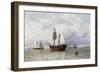 Outward Bound Whaler-William Bradford-Framed Premium Giclee Print