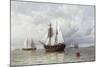 Outward Bound Whaler-William Bradford-Mounted Giclee Print