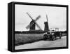 Outwood Windmills-Fred Musto-Framed Stretched Canvas