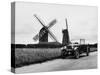 Outwood Windmills-Fred Musto-Stretched Canvas