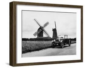 Outwood Windmills-Fred Musto-Framed Photographic Print