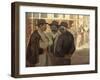 Ouvriers Du Batiment' ('Construction Workers), C1911-Theophile Alexandre Steinlen-Framed Giclee Print