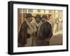 Ouvriers Du Batiment' ('Construction Workers), C1911-Theophile Alexandre Steinlen-Framed Giclee Print