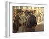 Ouvriers Du Batiment' ('Construction Workers), C1911-Theophile Alexandre Steinlen-Framed Giclee Print