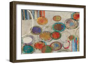 Oval and Oval-Anna Polanski-Framed Art Print