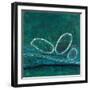 Oval Blues 1-Filippo Ioco-Framed Art Print