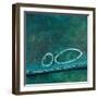 Oval Blues 2-Filippo Ioco-Framed Art Print