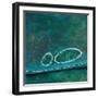 Oval Blues 2-Filippo Ioco-Framed Art Print