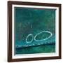 Oval Blues 2-Filippo Ioco-Framed Art Print