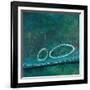 Oval Blues 2-Filippo Ioco-Framed Art Print