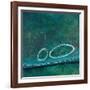 Oval Blues 2-Filippo Ioco-Framed Art Print