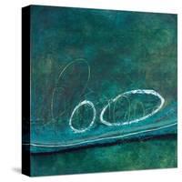 Oval Blues 2-Filippo Ioco-Stretched Canvas