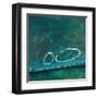 Oval Blues 2-Filippo Ioco-Framed Art Print