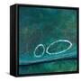 Oval Blues 2-Filippo Ioco-Framed Stretched Canvas