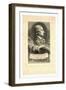 Oval Head-And-Shoulders Profile Portrait of French Balloonist Jean-François Pilâtre De Rozier-null-Framed Giclee Print