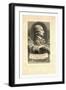 Oval Head-And-Shoulders Profile Portrait of French Balloonist Jean-François Pilâtre De Rozier-null-Framed Giclee Print