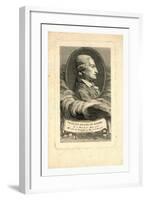 Oval Head-And-Shoulders Profile Portrait of French Balloonist Jean-François Pilâtre De Rozier-null-Framed Giclee Print