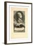 Oval Head-And-Shoulders Profile Portrait of French Balloonist Jean-François Pilâtre De Rozier-null-Framed Giclee Print