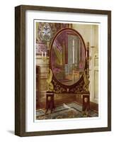 Oval Mirror and Bed of Napoleon I, 1911-1912-Edwin Foley-Framed Giclee Print