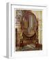 Oval Mirror and Bed of Napoleon I, 1911-1912-Edwin Foley-Framed Giclee Print