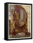 Oval Mirror and Bed of Napoleon I, 1911-1912-Edwin Foley-Framed Stretched Canvas