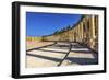 Oval Plaza, 160 Ionic Columns, Jerash, Jordan.-William Perry-Framed Photographic Print